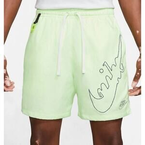 Men's NIKE Neon Yellow NSW Woven Shorts XXL